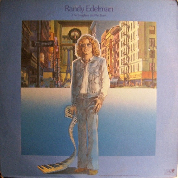 Randy Edelman ‎– The Laughter And The Tears - 1972 Rock (vinyl) Clipped Corner
