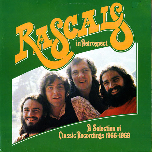 Rascals ‎– In Retrospect - 1986 - Rock (vinyl)