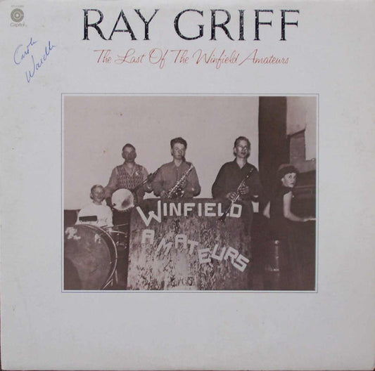 Ray Griff ‎– The Last Of The Winfield Amateurs - 1976-Pop, Folk, World, & Country (vinyl)