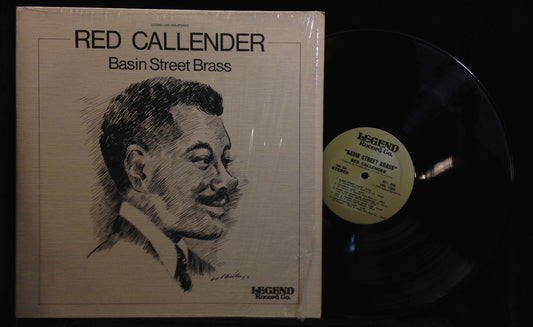 Red Callender-Basin Street Brass -1973 Jazz (vinyl)