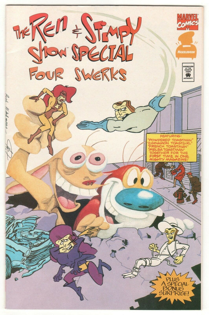 The Ren & Stimpy Show 1995 Show Special Four Swerks (Comic)