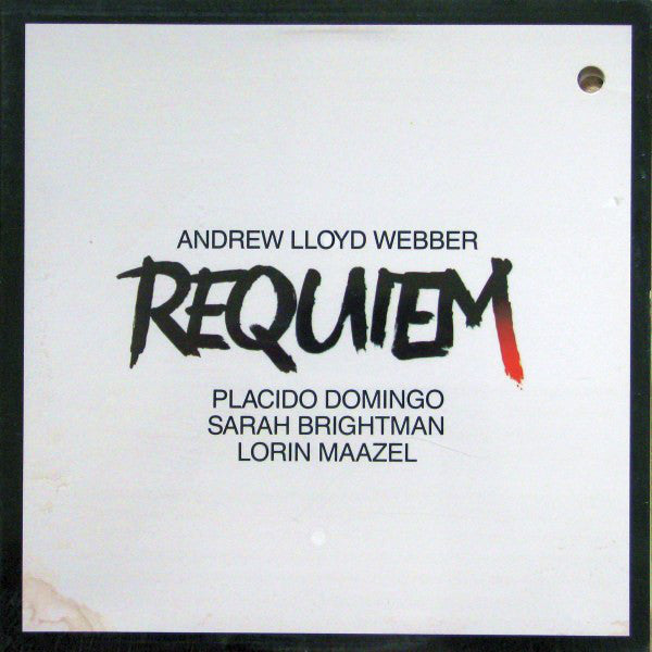 Requiem - Andrew Lloyd Webber, Placido Domingo, Sarah Brightman, Lorin Maazel ‎- 1985- Modern Classical (vinyl)