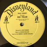 Rex Allen, Fess Parker ‎– Walt Disney Presents The Legend Of Lobo / Walt Disney's Old Yeller - Soundtrack (Rare Vinyl)