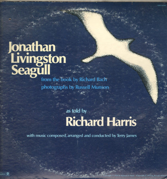 Richard Harris ‎– Jonathan Livingston Seagull -1973- Non Music- Audiobook (vinyl)