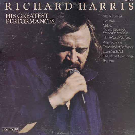 Richard Harris ‎– The Richard Harris Collection: His Greatest Performances -1973- Folk, World (vinyl)