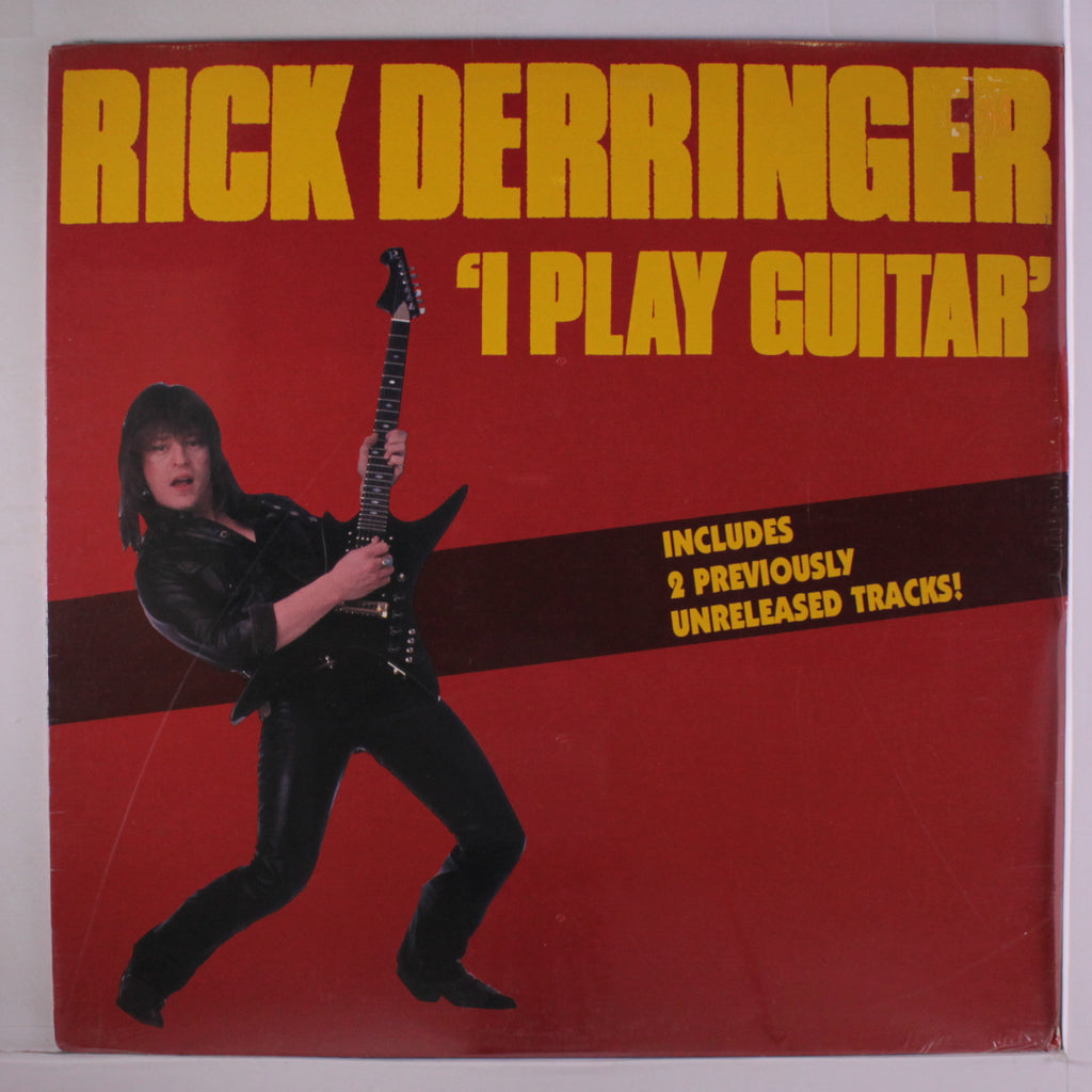 Rick Derringer ‎– I Play Guitar-1983 - Heavy Metal, Rock & Roll (Sealed Vinyl)