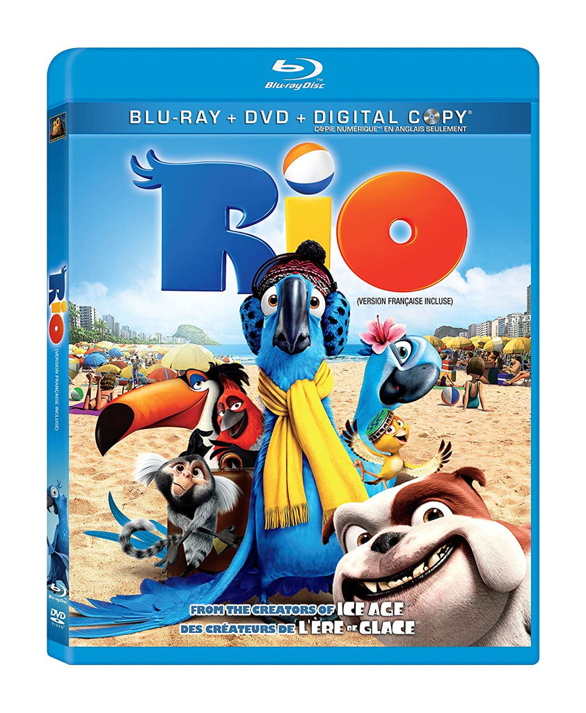 Rio [Blu-ray  + Digital Copy] (Bilingual) [blu_ray] Mint Used (NO DVD)