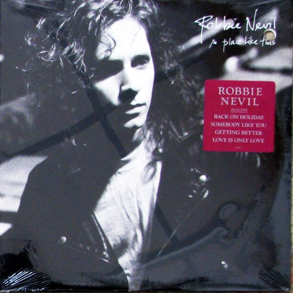 Robbie Nevil ‎– A Place Like This -1988 - Rock, Funk / Soul (vinyl)