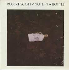 Robert Scott ‎– Note In A Bottle -1981 - Folk, World, & Country (Maritime vinyl) Signed