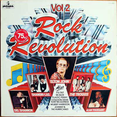 Rock Revolution Vol.2 - 1975- Rock & Roll, Pop Rock - Troggs,Elton John + ( UK Vinyl )