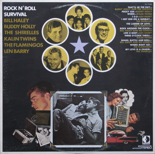 Rock 'N Roll Survival -1970 Rock & Roll - Flamingos, Crickettes, Bill Haley And His Comets,Buddy Holly (vinyl)