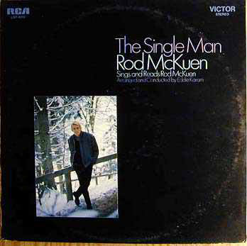 Rod McKuen ‎– The Single Man - Non-Music, Pop Style: Spoken Word, Vocal (vinyl)