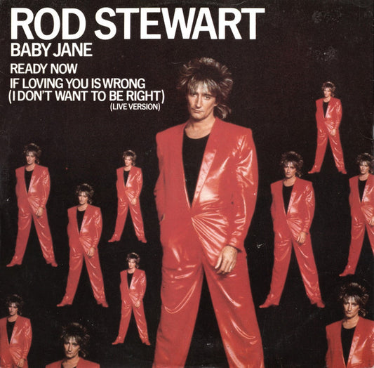 Rod Stewart ‎– Baby Jane - 1983- pop Rock (UK Vinyl) 12", 45 RPM, Single