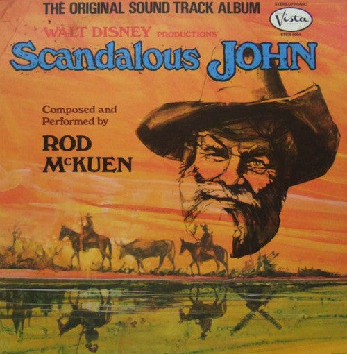 Rod McKuen ‎– Scandalous John (The Original Soundtrack Album) 1971- Soundtrack (vinyl)