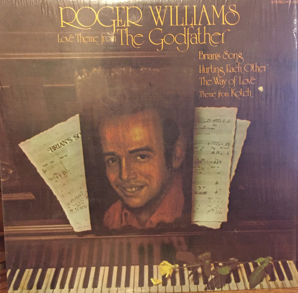 Roger Williams  ‎– Love Theme From The Godfather - 1972  Soundtrack (vinyl)