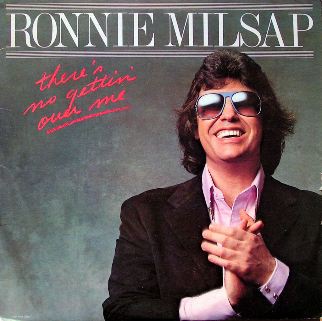 Ronnie Milsap ‎– There's No Gettin' Over Me -1981 Country Rock (vinyl)