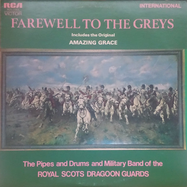 Royal Scots Dragoon Guards ‎– Farewell To The Greys -1971 - Pipe & Drum, Marches, Military