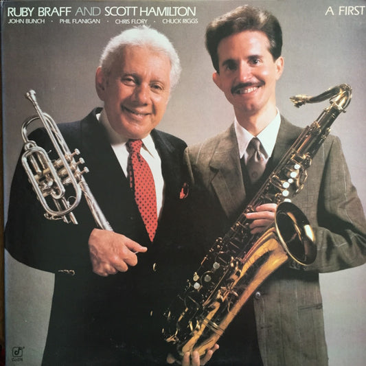 Ruby Braff And Scott Hamilton – A First - 1985 - Jazz/ Swing (Vinyl)