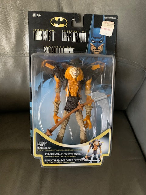 TWISTER STRIKE SCARECROW 8" ACTION FIGURE BATMAN LEGENDS OF THE DARK KNIGHT