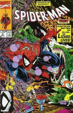 SPIDER-MAN # 4 - the Death of The Arachknight !