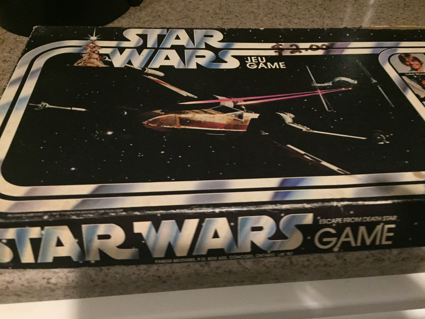 Vintage 1977 Star Wars Escape From Death Star Kenner Board Game - 99 % Complete