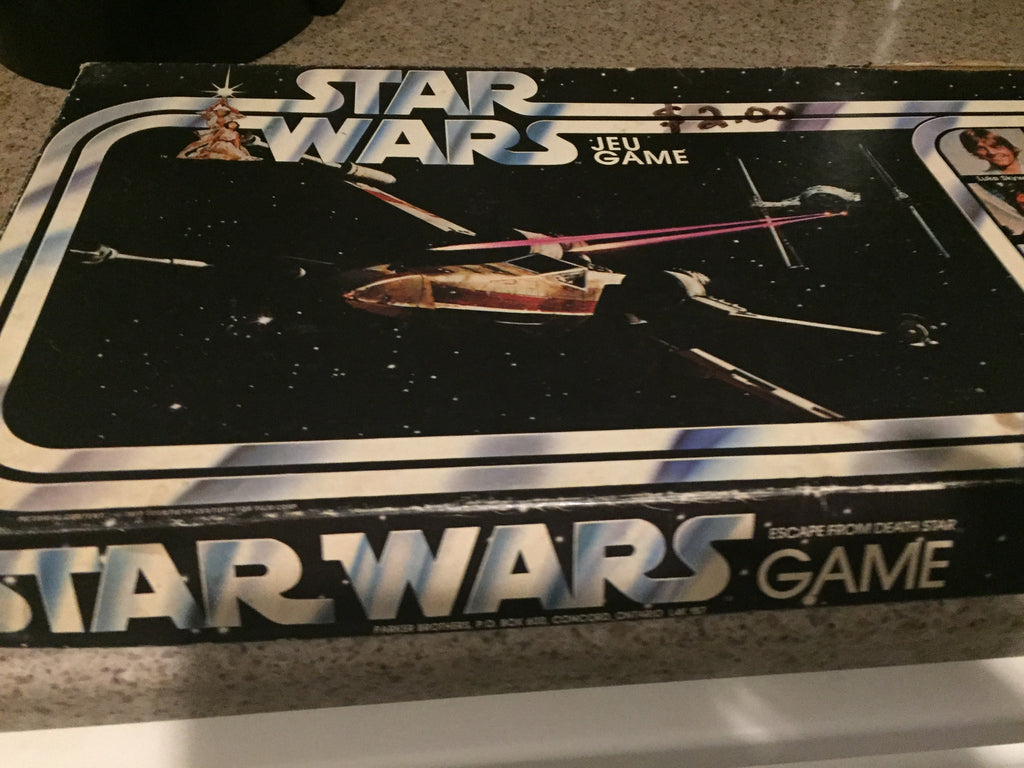 1990 Star Wars West End Games Boxed Board Game - Escape From The Death Star