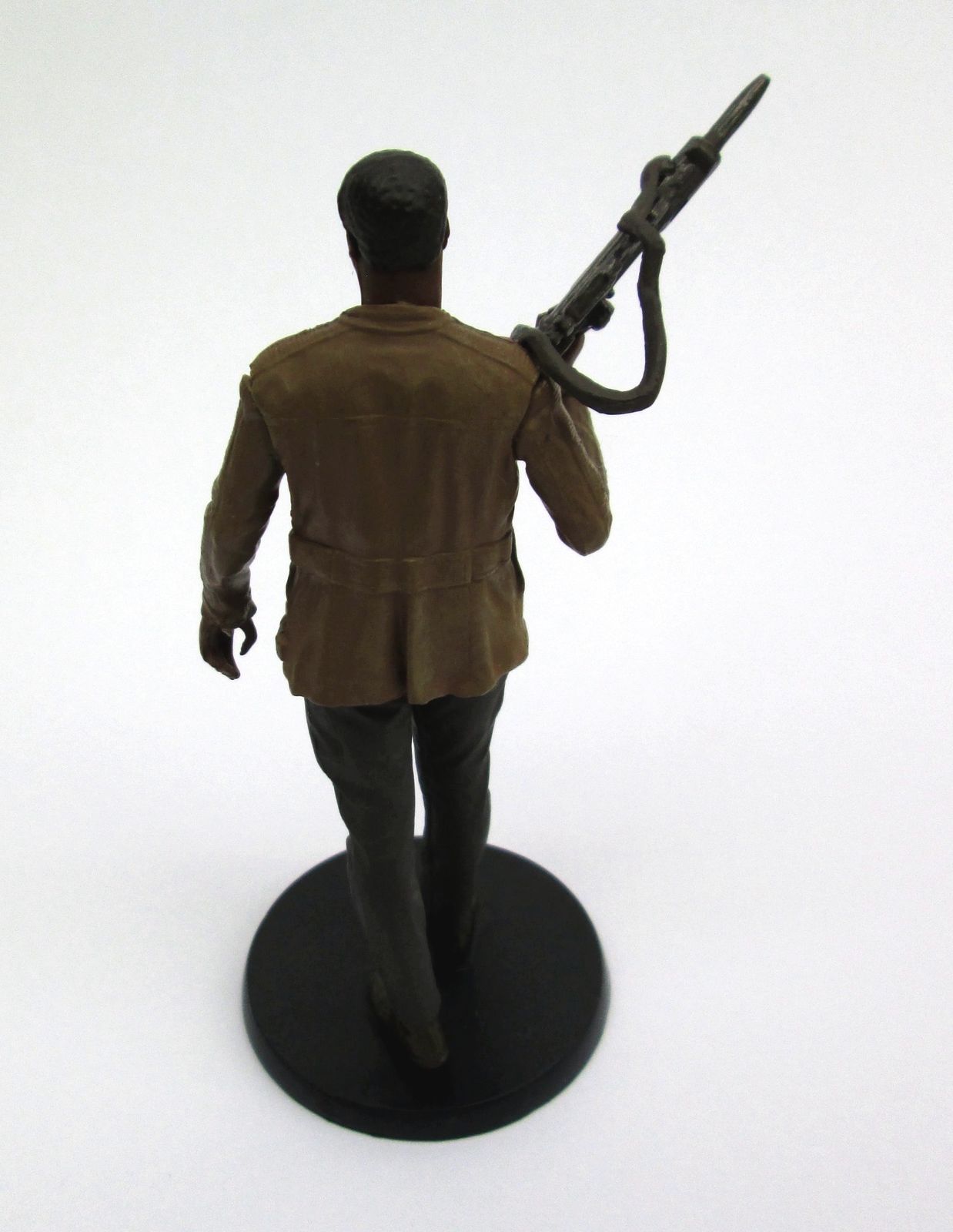 STAR WARS Stormtrooper named FINN ~ 3.5 Inch Display Shelf FIGURE On Stand (No Packaging)