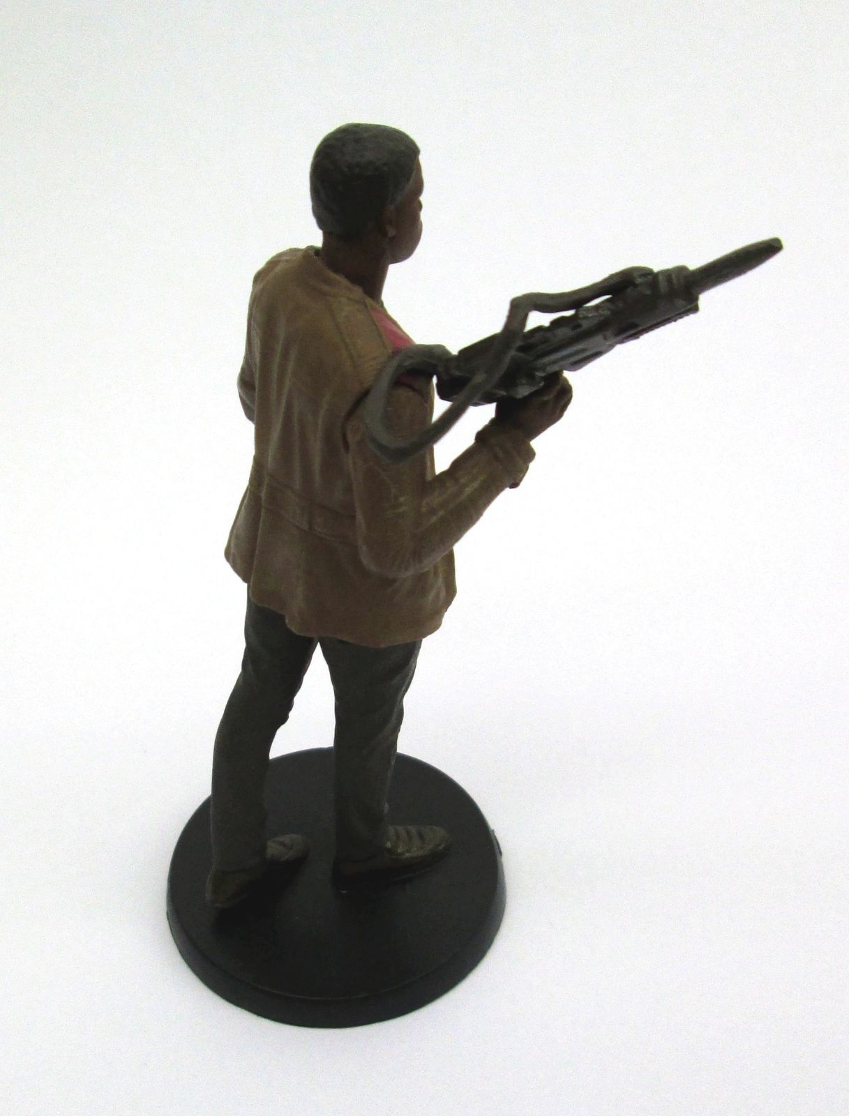 STAR WARS Stormtrooper named FINN ~ 3.5 Inch Display Shelf FIGURE On Stand (No Packaging)