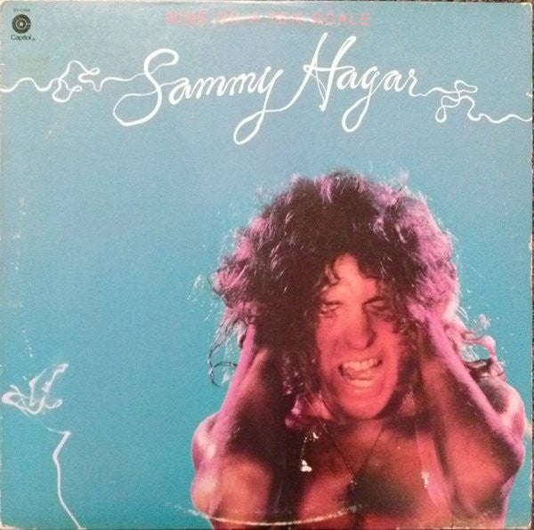 Sammy Hagar ‎– Nine On A Ten Scale -1976- Hard Rock ( Clearance vinyl ) warped just on edge