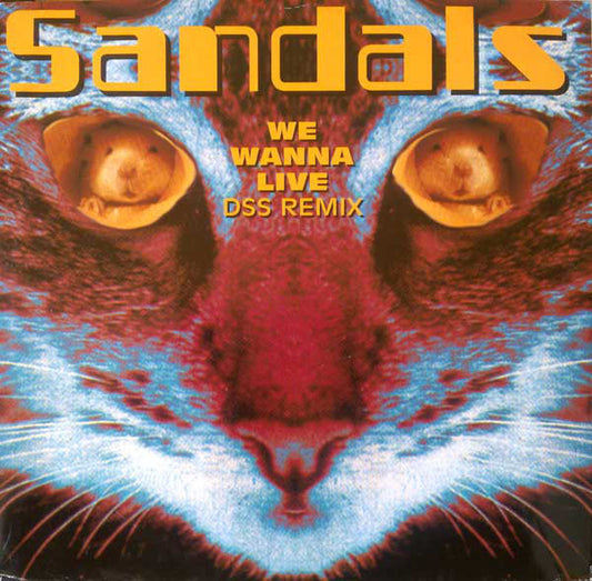 Sandals ‎– We Wanna Live - 1992- Leftfield, Progressive House ( Vinyl, 12")