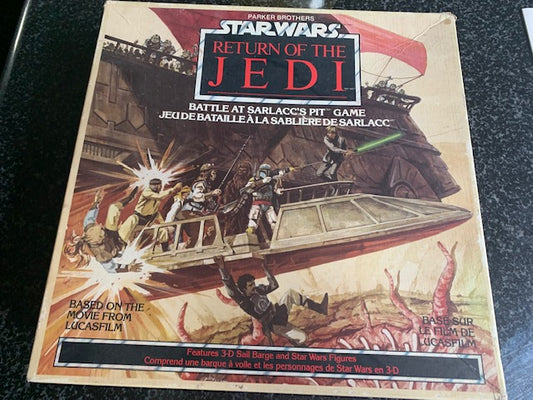 Star Wars Return of The Jedi Battle at Sarlacc's Pit Game 1983 Parker Brothers - Complete