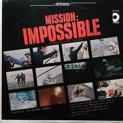 The Secret Agents ‎– Mission: Impossible & Other Action Themes - 1968-Jazz, Pop, Stage & Screen (rare vinyl)
