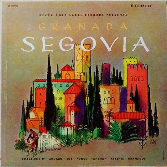 Segovia Granada - Classical Guitar (Vinyl)