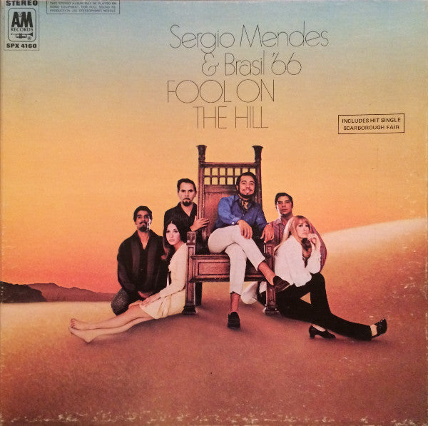 Sergio Mendes & Brasil '66 – Fool On The Hill - 1968-Jazz, Latin Style:	Latin Jazz (vinyl)