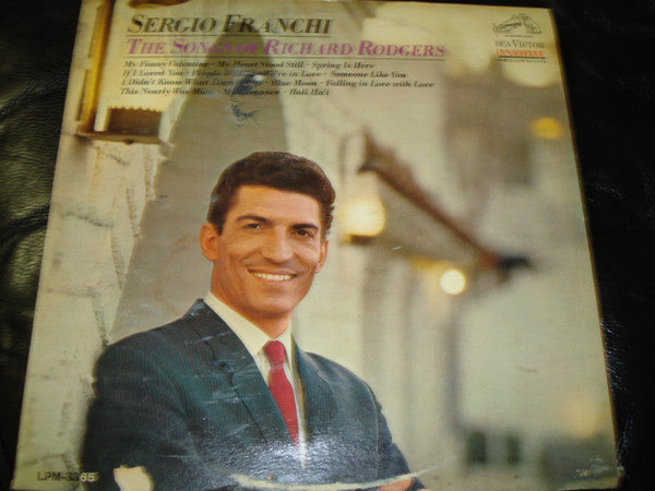 Sergio Franchi ‎– The Songs Of Richard Rodgers - 1963-Folk Vocal (vinyl)