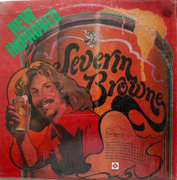Severin Browne ‎– New Improved Severin Browne -1974  Rock, Folk, World, & Country (vinyl)