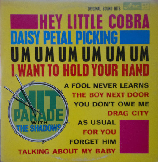 Shadows ,The ‎– Hit Parade With The Shadows - Pop Vocal (vinyl)