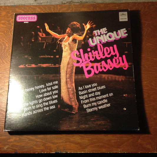 Shirley Bassey The Unique -1979- Pop Vocal (vinyl)