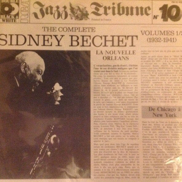 Sidney Bechet ‎– The Complete Sidney Bechet Vol 1/2 (1932-1941) - 2 lps- Dixieland jazz (vinyl)