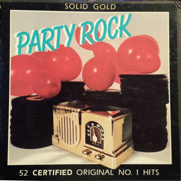 Silver Eagle Records Presents Solid Gold Party Rock - 5 lps set ! Rock & Roll, Pop Rock, Soul, Psychedelic, Classic Rock (vinyl)