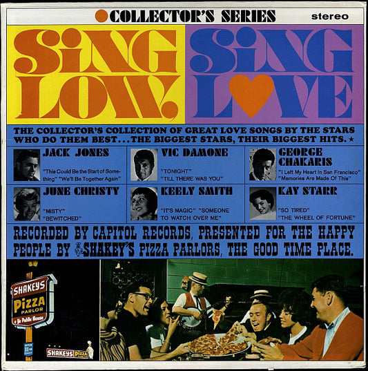 Sing Low, Sing Love - More images  Jack Jones / Vic Damone / George Chakaris/ June Christy / Keely Smith / Kay Starr –  Jazz, Pop, Stage & Screen (vinyl)