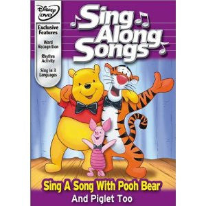 Sing Along Songs With Pooh Bear And Piglet Too DVD