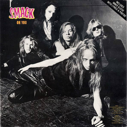 Smack ‎– On You - 1984-Hard Rock, Punk (rare Vinyl) Promotional Copy Rich text editor
