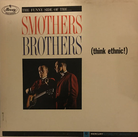 Smothers Brothers ‎– (Think Ethnic!) 1963- Non-Music, Folk, World, & Country ,Comedy, Folk (vinyl)