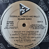 Solomon Burke – Sidewalks, Fences And Walls - 1979 -Funk / Soul, Disco (Vinyl)