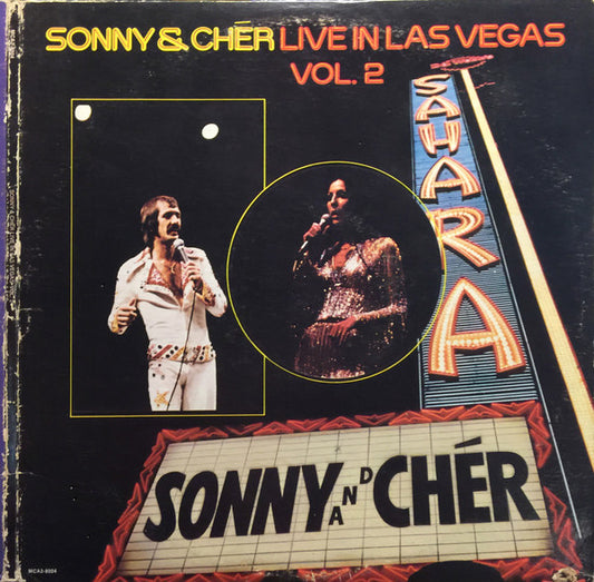 Sonny & Cher – Live In Las Vegas Vol.2 - 2 lps - 1973-Pop Rock (vinyl)