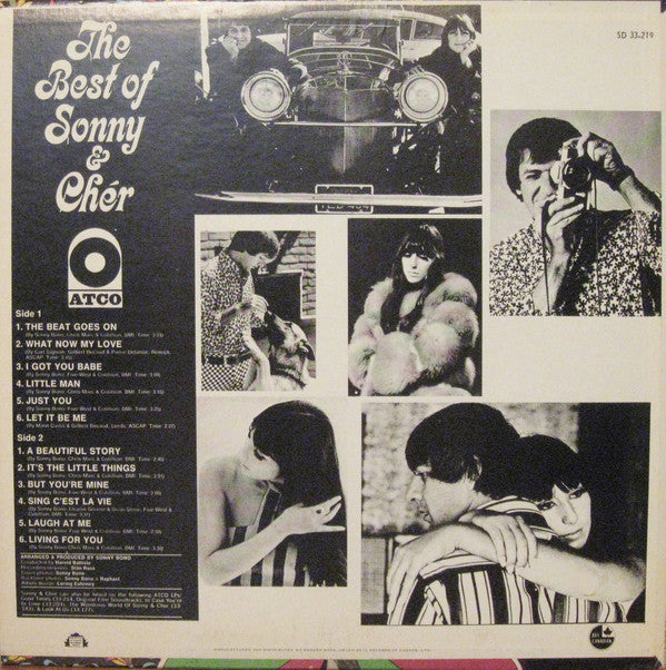 Sonny & Cher – The Best Of Sonny & Cher (196?) Pop (vinyl)