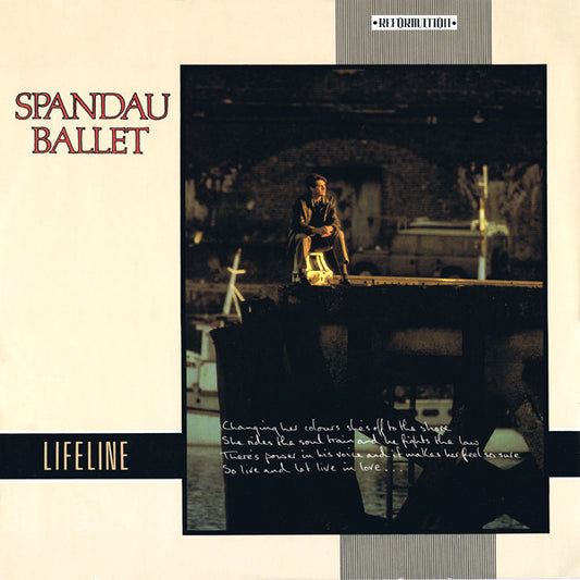 Spandau Ballet ‎– Lifeline -1982- New wave- Vinyl, 12", 45 RPM ( UK Import Vinyl )