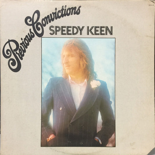 Speedy Keen ‎– Previous Convictions -1974 Classic Rock (vinyl)