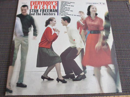 Stan Freeman And The Twisters ‎– Everybody's Twistin' -1961 - Rock & Roll (rare vinyl)